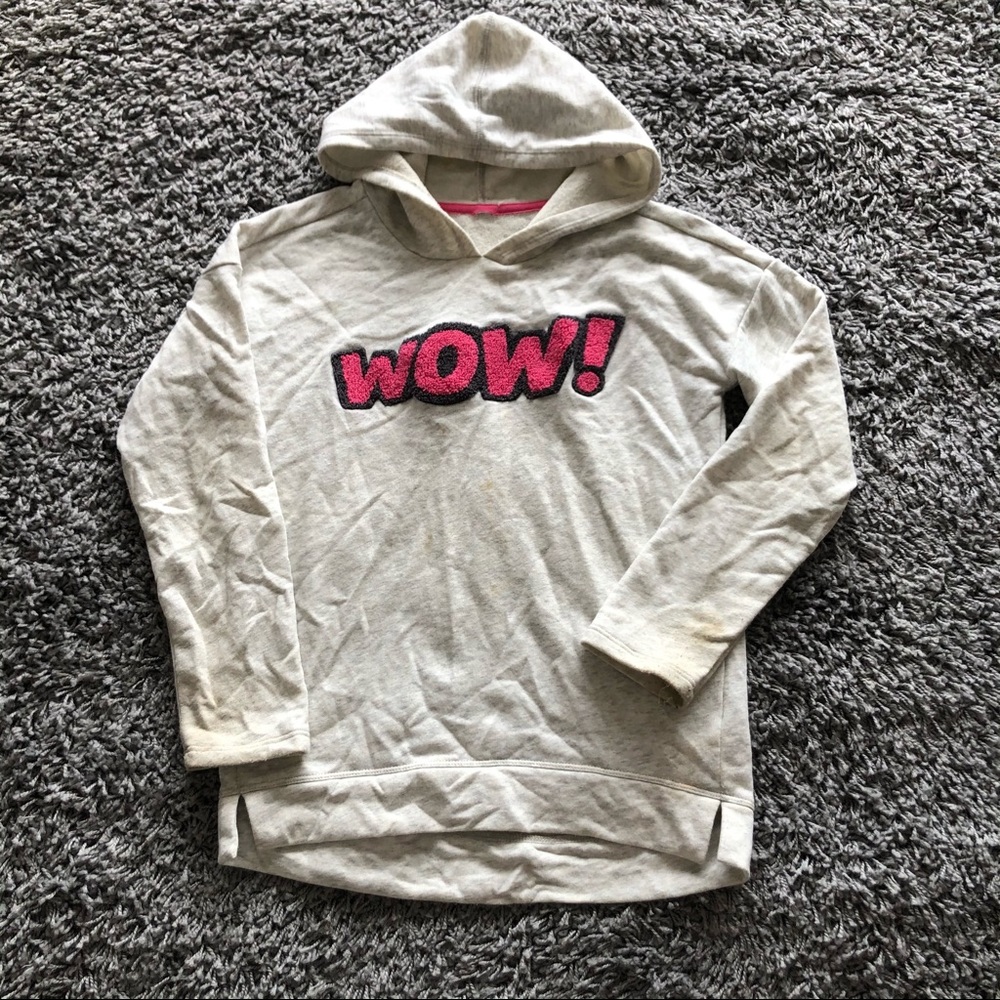 Girls WOW hoody sweatshirt